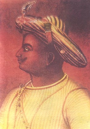Portrait of Tippu Sultan