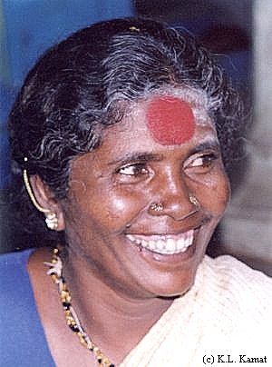Indian Woman with Holy Dot