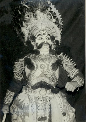 A Yakshagana Performance in Progress