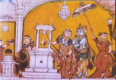 Illustrations from Bhagawata