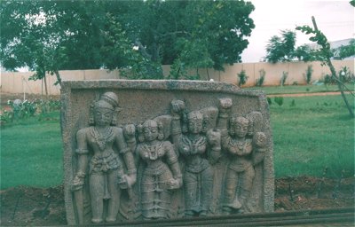 A Sati Memorial Stone