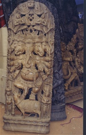 Five Trunked Idol of Ganapati