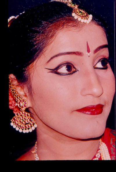 Bharatanatyam dancer
