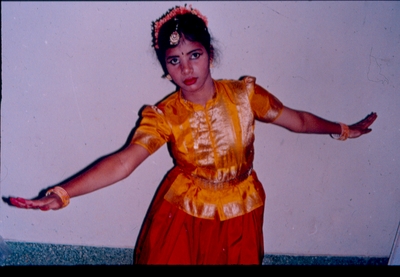  Bharatanayam dancer