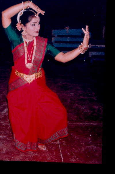 Bharatanayam dancer
