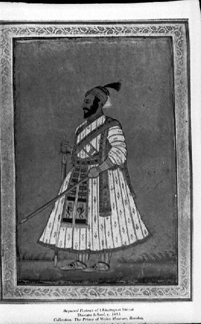A photo copy of a Deccan school of painting