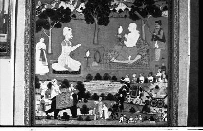 A photo copy of a Deccan school of painting,1984