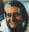Indira Gandhi  
