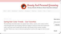 Beauty and Personality Grooming