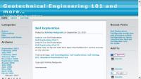 Geotechnical Engineering 101 And More ...