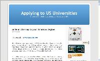 Applying to US Universities  