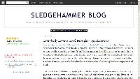 SledgeHammer Blog