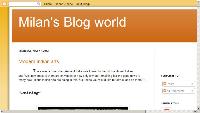 Milan's Blog world