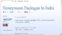Honeymoon Packages In India