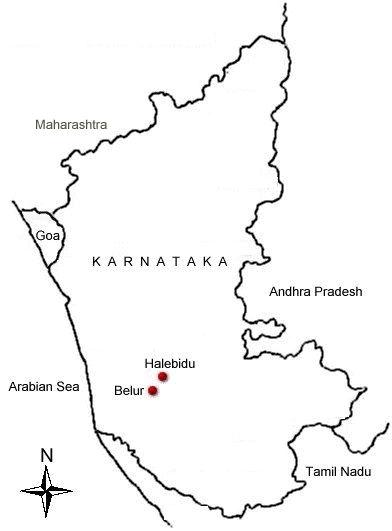 Location of Belooru and Helebidu