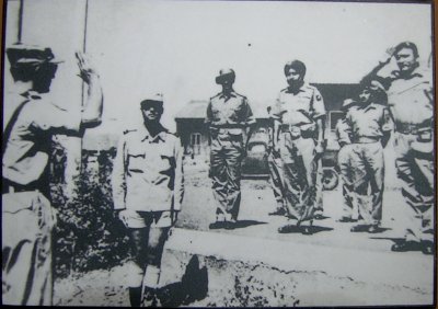 Portuguese Soldiers Surrendering to Indian Army