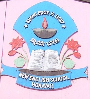 Emblem of New English School, Honavar