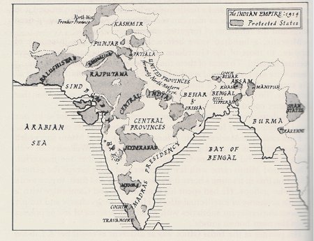 The Indian Empire, 1914