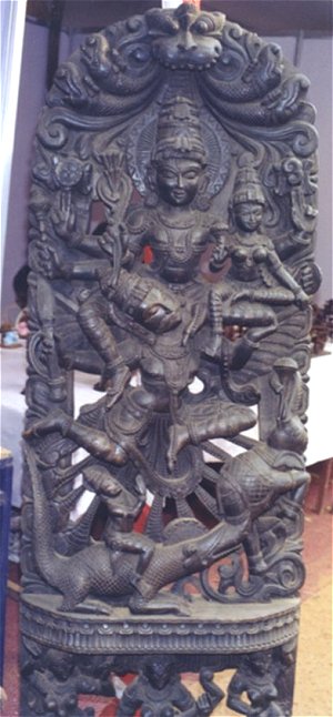 Vishnu, Laxmi and Garuda