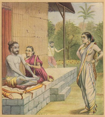 Shurpanakhi Asks for Rama`s Love