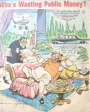 Cartoons of R.K.Laxman
