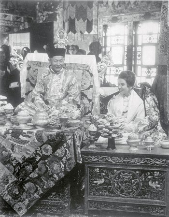 Prince of Sikkim and American Bride