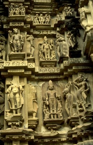 Khajuraho Temple Sculpture