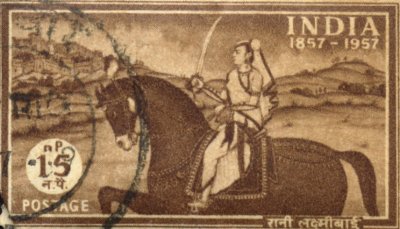 Indian Stamp Honoring Laxmibai of Jhansi