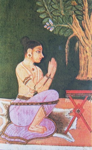 Worshipping of Ashwatha Tree
