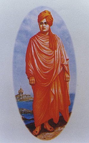 The Hindu Monk from India