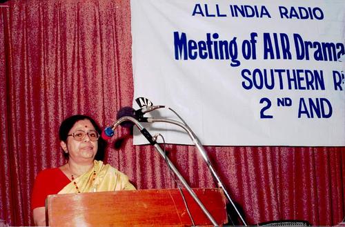 Jyotsna at Akashavani 