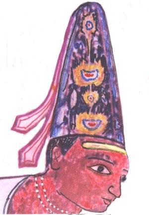 Kulavi from a Vijayanagar Painting