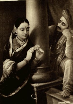 Raja Ravi Varma`s  Painting