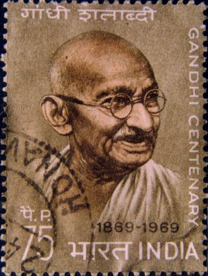 Gandhi centenary 1869-1969.