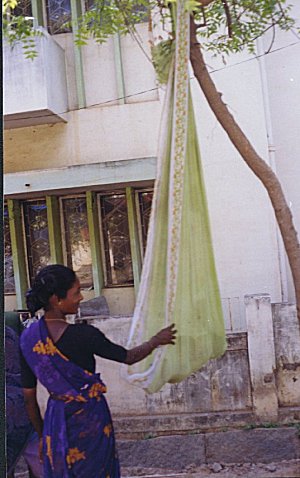 Multiple Uses of a Saree
