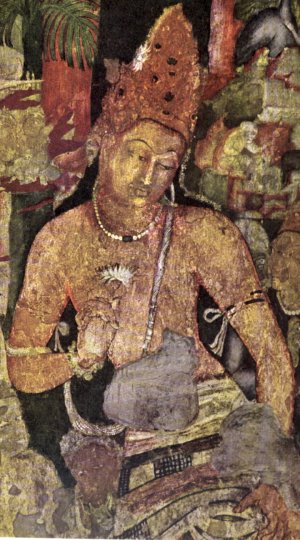 Bodhisatva with a Lotus in Hand