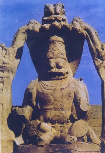 Vishnu and Angry Lion-Man