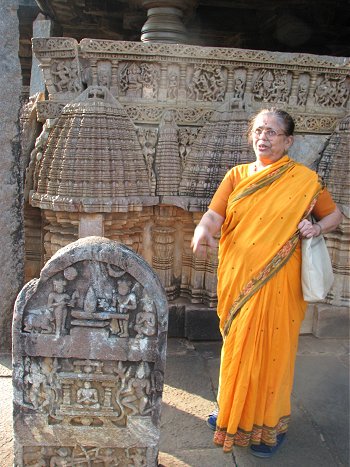 The Author in Amriteshwara Temple