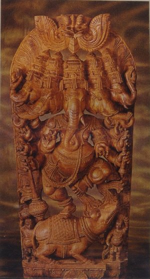 Panchamukhi-Ganesha Idol