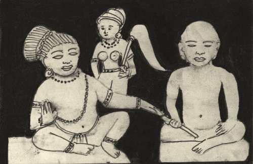 Chavundaraya with Nemichandra