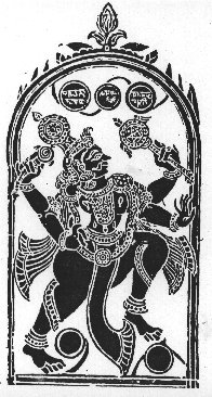 Four Armed Lord Vishnu