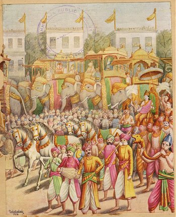 Rama Returns to Ayodhya