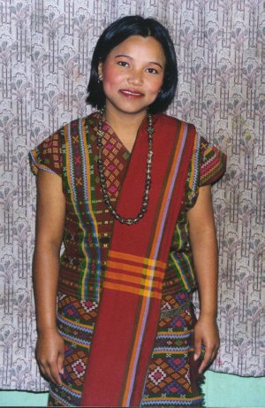 A Traditional Dress From Mizoram