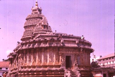 Vidyaranya Temple Building at Sringeri