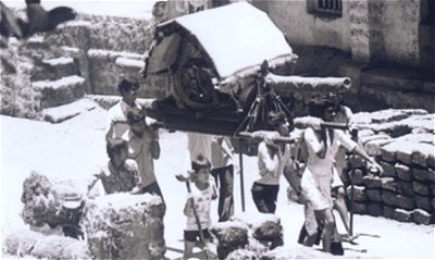 Men Carrying a Palki  