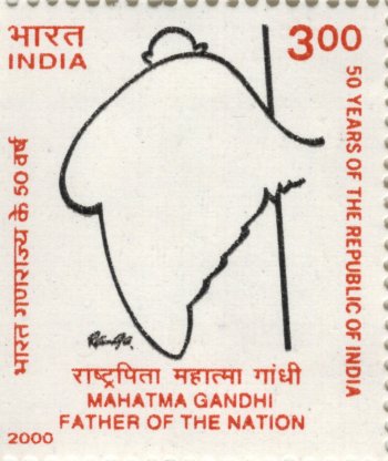 "Gandhi as India" -- Gandhi as Father of the Nation