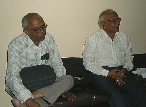 Professors K.R. Ganesh and R. Seshasastry