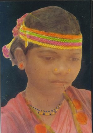 Tribal Girl of Bastar