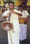 Musicians at a Temple Procession
