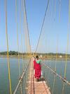 Hanging Bridge Over Sharavati